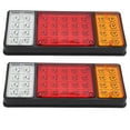 thumbnail image 1 of Rear Indicator Lamp, Energy Saving Tail Lights High Visibility 2 Pcs PP  For Trucks For, 1 of 8