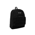 thumbnail image 2 of Everest 17" Classic Backpack with front organizer, Black All Ages, Unisex 1045A-BK, Carrier and Shoulder Book Bag for School, Work, Sports, and Travel, 2 of 4