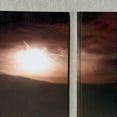 thumbnail image 4 of Tranquil View Setting Sun Triptych Brown Tones Set of 3, 4 of 5