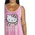 thumbnail image 4 of Hello Kitty Women’s and Women’s Plus Sleep Tank Dress, Sizes XS-3X, 4 of 4