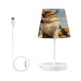 thumbnail image 2 of BZSMCE Table Lamp Creative Watercolor Dog Painting Simple Pattern Night Light, 2 of 8