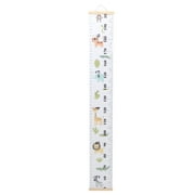 Decor Decorative Hanging Picture Cartoon Height Ruler Measurement Children Pictures Wood Canvas Baby