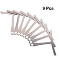 thumbnail image 3 of 9pcs 1 Set Guitar T Shaped Measuring Calipers Adjustment Stainless Steel Neck Fingerboard Wire Radian Ruler, 3 of 4