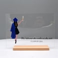 thumbnail image 7 of Ongmies Personalized Acrylic Graduation Plaque – 2025 Erasable Desktop Ornament, Customizable Graduation Gift for Him/Her, Transparent Diy Decoration, 7 of 7