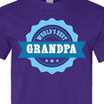 thumbnail image 4 of Inktastic Grandparents Day Worlds Best Grandpa T-Shirt, 4 of 5