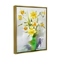 thumbnail image 4 of Stupell Industries Modern Daffodils Vase Botanical & Floral Painting Gold Floater Framed Art Print Wall Art, 17 x 21, 4 of 10