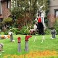 thumbnail image 5 of EFINNY Halloween Witch Legs 13 Inches Upside Down Wicked Witch Legs Prop for Patio, Yard Witch Legs Decorations, Red and Black, 5 of 5