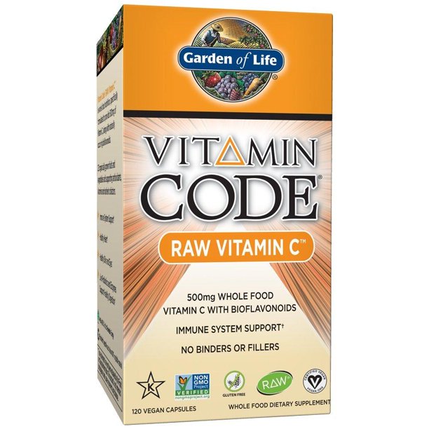 Garden of Life Vegan Vitamin C Vitamin Code Raw C Vitamin Whole Food