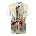 thumbnail image 2 of Brooklyn Bridge New York Urban Wanderer Unisex Tee, 2 of 7