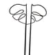 thumbnail image 5 of Enrejado de soporte reutilizable para plantas de interior con forma de Monstera, estaca de soporte portátil para plantas Negro, 5 of 7