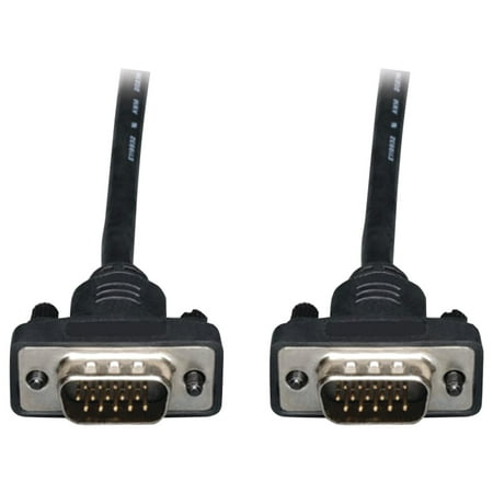 UPC: 0037332163240 | Tripp Lite® P502-003-sm Low-profile High-resolution Svga Coaxial Monitor Cable (3ft)