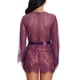 thumbnail image 4 of Camisón de lencería, lencería de verano con cuello en V, lencería de mujer, lencería con cinturón, calidad premium, 4 of 6