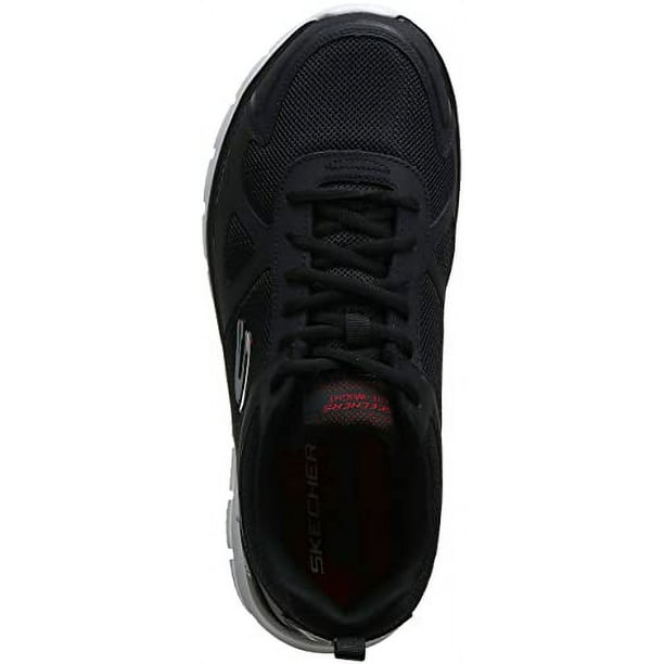 Skechers Men's Track- Scloric Shoe, Black/RED, 13 M US : :  Clothing, Shoes & Accessories