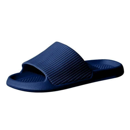 

Slippers for Men Mens Shoes Fashion Summer Indoor Non Slip Bathroom Slippers Quick Drying Lightweight Slippers Mens Slippers Eva 43