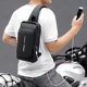 thumbnail image 2 of Mochila bandolera para hombre, bolso cruzado para hombro y pecho, bolso de viaje antirrobo para motociclista, impermeable, Oxford, bolsos de mensajero para hombre, 2 of 5