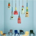 thumbnail image 2 of Arturesthome VINTAGE COLORED GLASS PENDANT LIGHT, 2 of 10