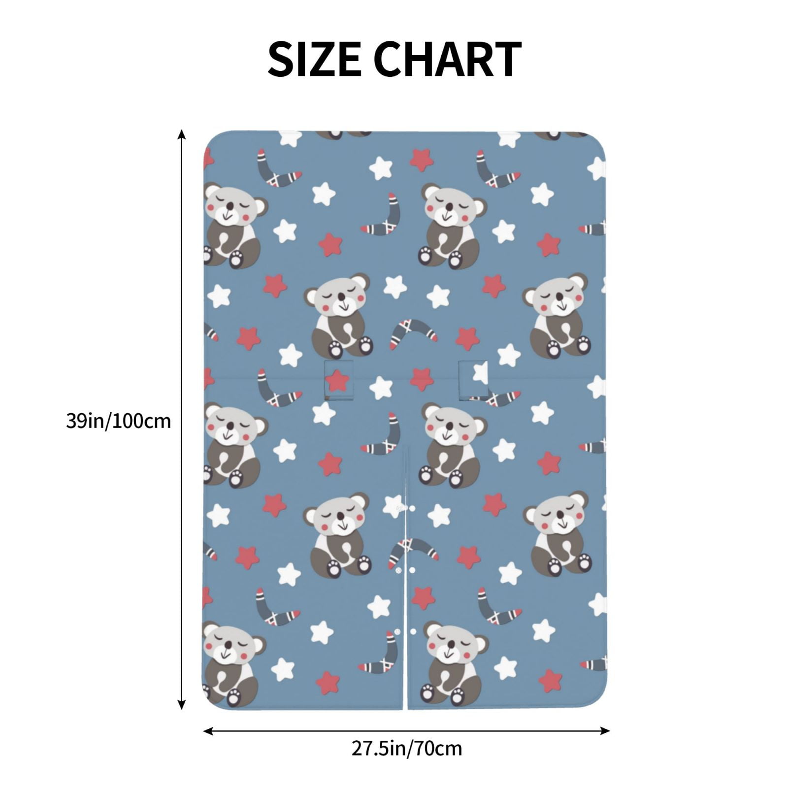 Car Seat Cover Baby - Cute Bear Stars Print Breathable Infant Car Seat Cover for Baby Carseat, Lightweight Comfort Baby Essentials Must Haves Newborn Stuff for Girl Boy