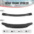 thumbnail image 3 of Ikon Motorsports High Kick Trunk Spoiler Wing Fits 2009-2014 Acura TSX Sedan, R Style Carbon Fiber Print ABS Rear Decklid Lip, 3 of 8