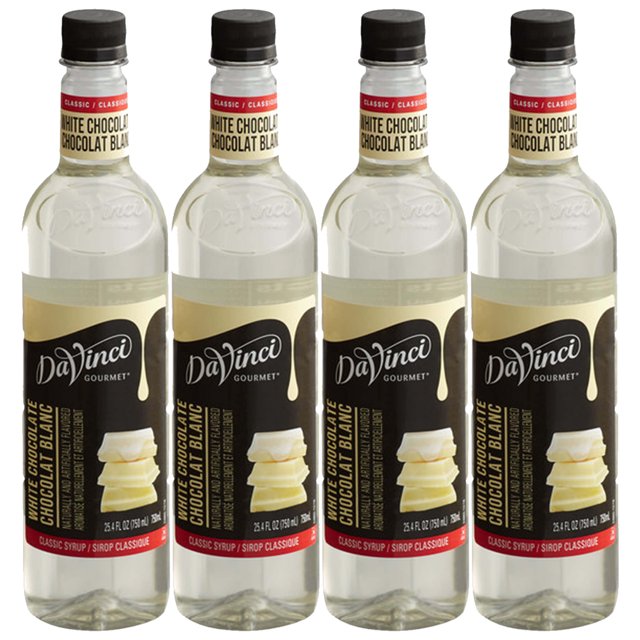 DaVinci Gourmet Classic White Chocolate Syrup 25oz/750 mL