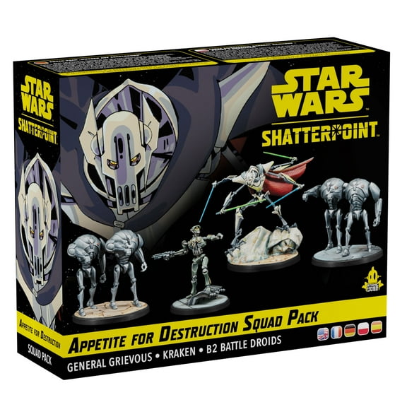 Star Wars: Shatterpoint - Appetite for Destruction Squad Pack for Ages 14 and up, from Asmodee