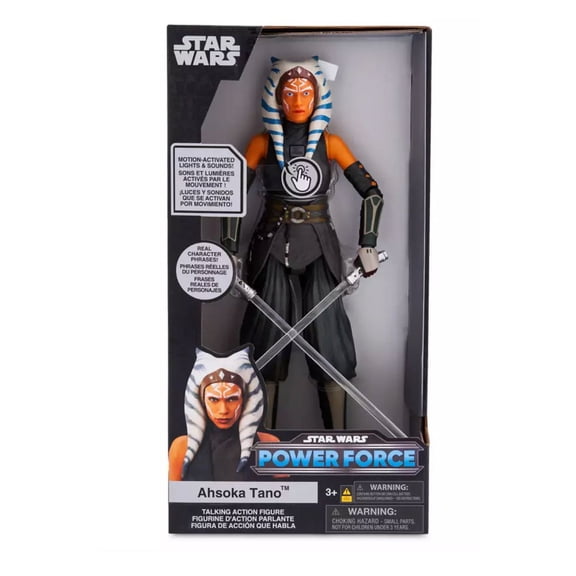 Disney Parks Star Wars Power Force Ahsoka Tano Action Figure Toy New With Tag