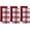 White & Red, variant on Farmhouse Kitchen towels/Hand Towels, 6 Pack Large 100% Ring-Spun Cotton with Hanging Loop, 430 GSM Soft Ultra Absorbent, Machine Washable 16 x 28 inches.