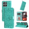 thumbnail image 1 of Funda tipo cartera GANGXUN para Motorola Moto G15 Power , diseño girasol, cuero PU, soporte, cierre magnético, tarjetero, 1 of 5