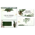 thumbnail image 5 of ZipGifts Holiday Card | Zip-Open Money Holder w/Clear Plastic Window for Cash, Check, & Gift Card (Holiday | Oh, So Merry | 5-Pack), 5 of 6