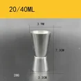 thumbnail image 1 of New Cocktail Bar Stainless Steel Jigger Double Spirit Measuring Cup For Home Bar Party Club Accessories Barware Tools B, 1 of 6