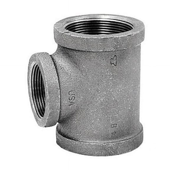 8700121752 Reduce Black Tee - 1 x 0.75 x 1 in.