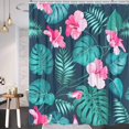 thumbnail image 2 of Cute Floral Waterproof Shower Curtains 60x72 Inch Waterproof Hook Bath Curtain Fabric Machine Washable with Hooks, 2 of 10
