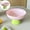 C, variant on RHKT Plastic Fruit Bowl, Decorative Pedestal Stand Footed Cute Clear Large Storage Basket Organization for Display Produce Snack in Centerpiece Counter Kitchen,Plastic,4.13×6.77 inch,1PC