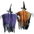 thumbnail image 1 of Jinsinto Halloween Hanging Ghost Decor, Flying Horror Skeleton Props, 2 Colors, 1 of 5