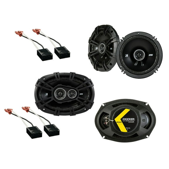 Fits Chevy Astro Van 1991-1995 OEM Speaker Upgrade Kicker DSC693 DSC65 Package