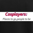 thumbnail image 3 of CafePress - Cosplayers2 Copy Women's Dark Pajamas - Women's Short Sleeve Print T-Shirt and Pants Dark Cotton Pajama Set, 3 of 7