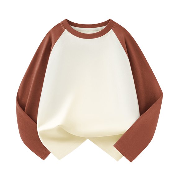 Daznico Toddler Kids Baby Girls Boys Long Sleeve Shirts Raglan Shirt Baseball Tee Tops,7-8 Years