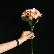 Artificial Flowers Skegnu Artificial flower hydrangea Fake Silk Flower Home Wedding Party Floral Decor Indoor And Outdoor Use Clearance