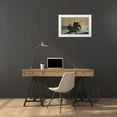thumbnail image 3 of Homer, Winslow 32x21 White Modern Wood Framed Museum Art Print Titled - The Herring Net, 3 of 4