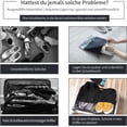 thumbnail image 4 of Bolsa de viaje para zapatos, 20 unidades, impermeable, a prueba de polvo, con ventana transparente, 4 of 5