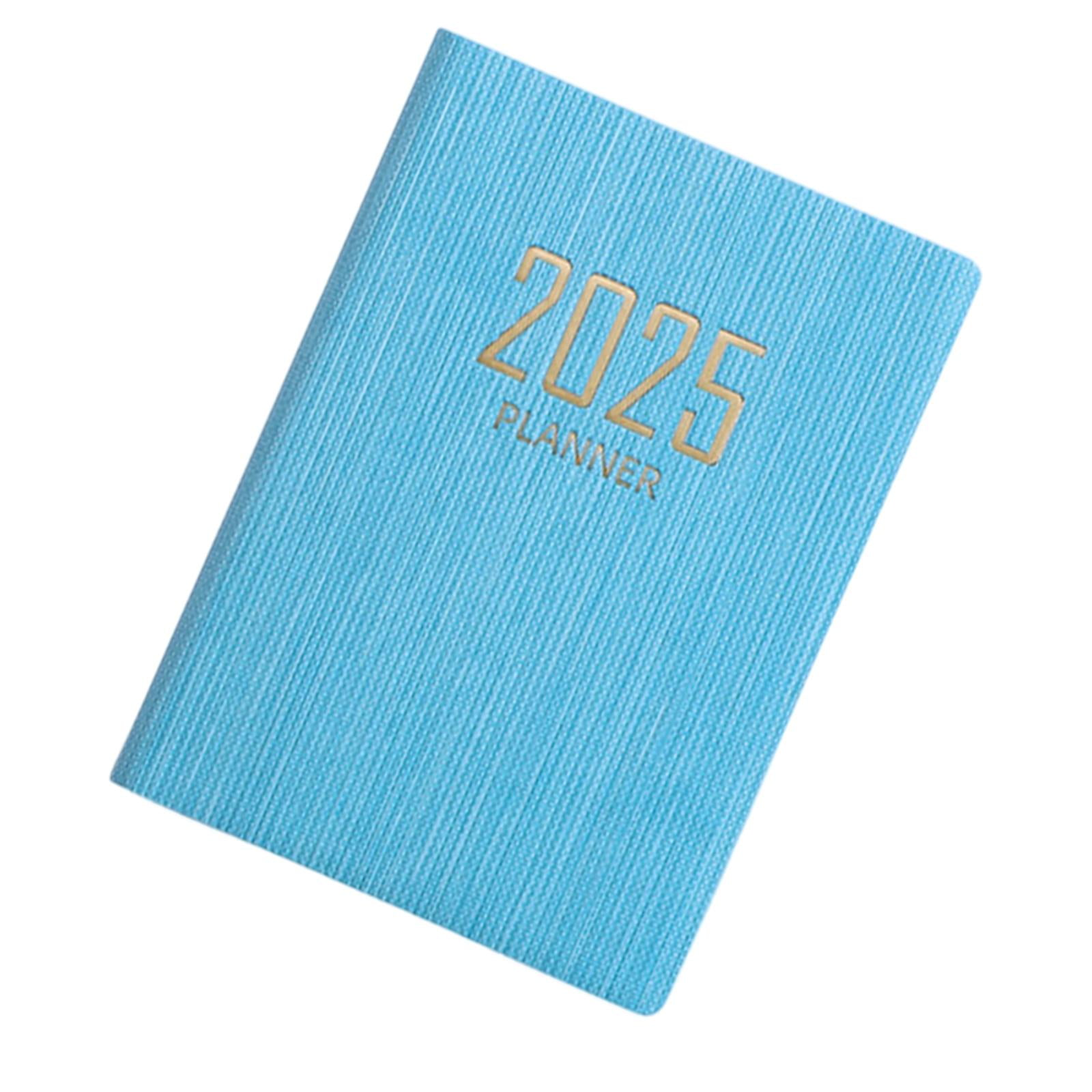 MAGIDEAL 6x2025 Portable Home Office Weekly and Monthly Planner Blue