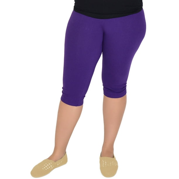 purple stretch pants