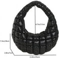 thumbnail image 6 of LinYooLi Quilted Hobo Handbag for Women Shoulder Purse Puffer Clutch Purse Trendy Puffy Bag Y2K Aesthetic Handbag, 6 of 6