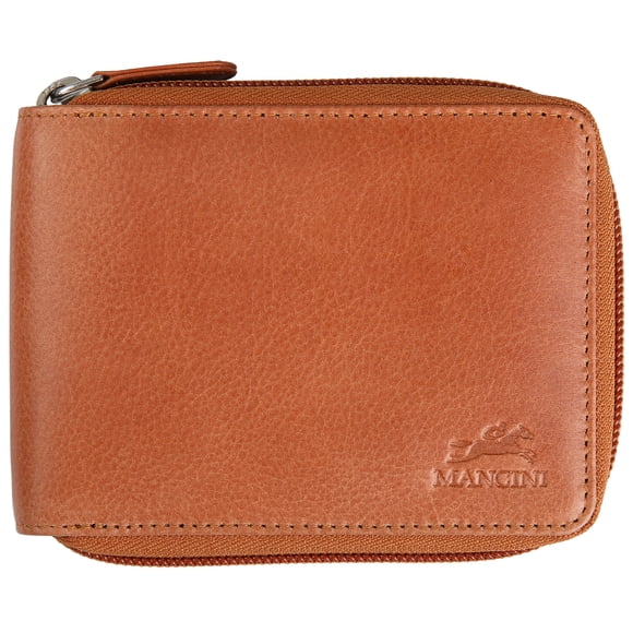Zippered RFID Billfold with Removable Passcase