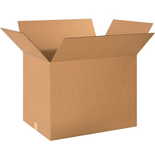 24" x 18" x 18" Corrugated Cardboard Boxes, Kraft, Pack of 10, for Moving, Packing and Shipping, by, CS241818$$Other