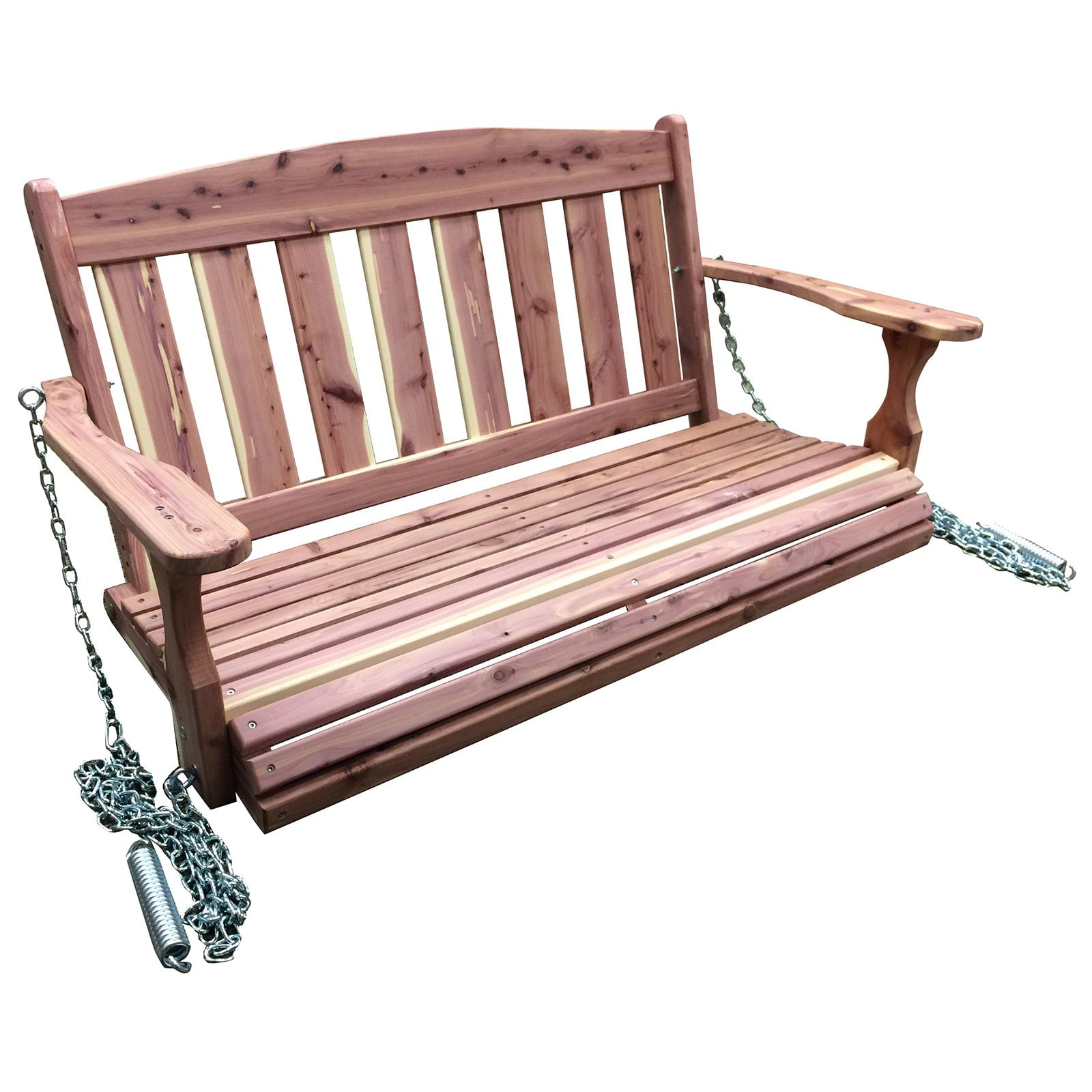 AmeriHome USA Amish Made Cedar Porch Swing by Buffalo Tools