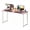 Pink, variant on LiteHaven Computer Desk,Home Office Desk, Modern Simple Style for Home Office Study Writing Vintage