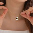 thumbnail image 6 of YYKihy Fashion Simple Cartoon Panda Necklace Sister Suit Stainless Steel Necklace Clavicle Chain Short Pendant Necklace For Women, 6 of 9