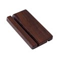 thumbnail image 3 of Soporte para Teléfono de Madera Soporte para Teléfono Soporte para Exhibición, Diseño Simple, Soporte para Teléfono con Base de Escritorio Portátil So Madera Wengué Hugo Soporte para teléfono, 3 of 10