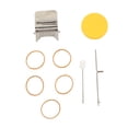 thumbnail image 2 of Portable Darning Loom, Repair Clothes Darning Mini Loom Machine Portable Wide Applicability With Crochet For Home 10 Pins, 2 of 8