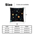 thumbnail image 5 of Constellation Pillow Covers with Unique Patterns - Set of 2, Chair Pillow Covers for Sofa, Couch, Bed - Available in 16x16, 18x18, 20x20 Inches for Home Decor and Gifts, 5 of 6
